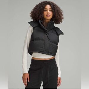 🍋Lululemon Wunder Puff Super Cropped Vest💋